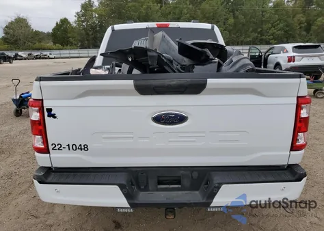 2022 Ford F150 Supercrew из США, поврежденный, VIN 1FTFW1E50NFA10549